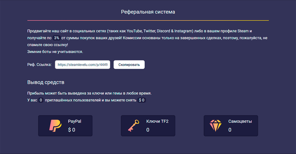 Как я могу заработать на вашем сервисе?
